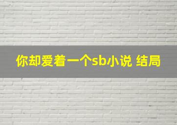 你却爱着一个sb小说 结局